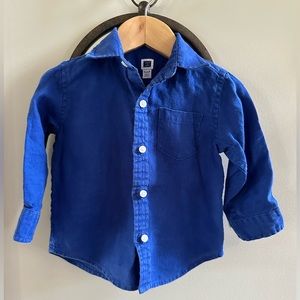Janie and Jack - Button Cuff Shirt - 12 to 18 Months
